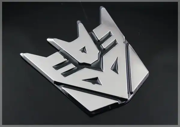 变形精钢车贴 中号狂派博派标志贴 装饰车贴 个性车标