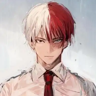 动漫帅气男生头像超清侧脸红动漫帅哥图片