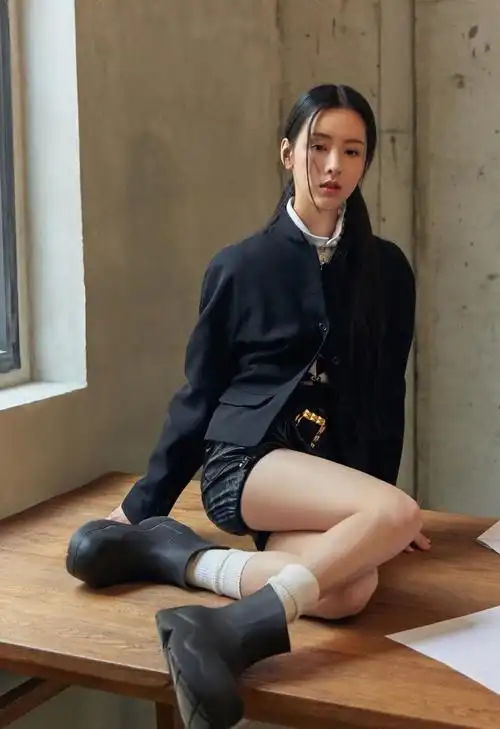 这才让陈都灵敢于尝试那些显身材的单品,秀起腿来也变得更为自然