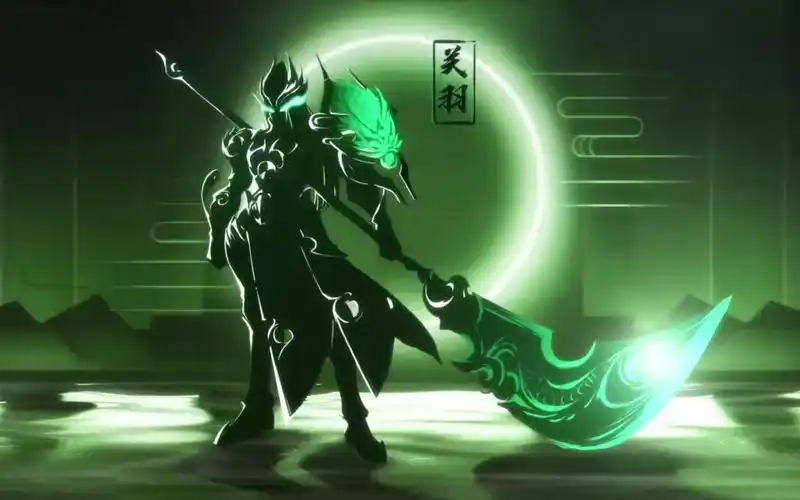 王者荣耀五虎上将关羽皮肤海报,海报这么帅,局内特效一定会炸裂吧!