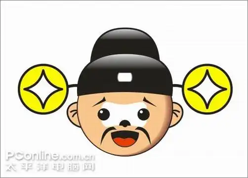 coreldraw教程:打造可爱"芝麻官不倒翁"