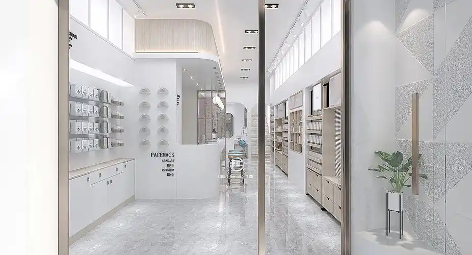 惠州博罗护肤品店设计