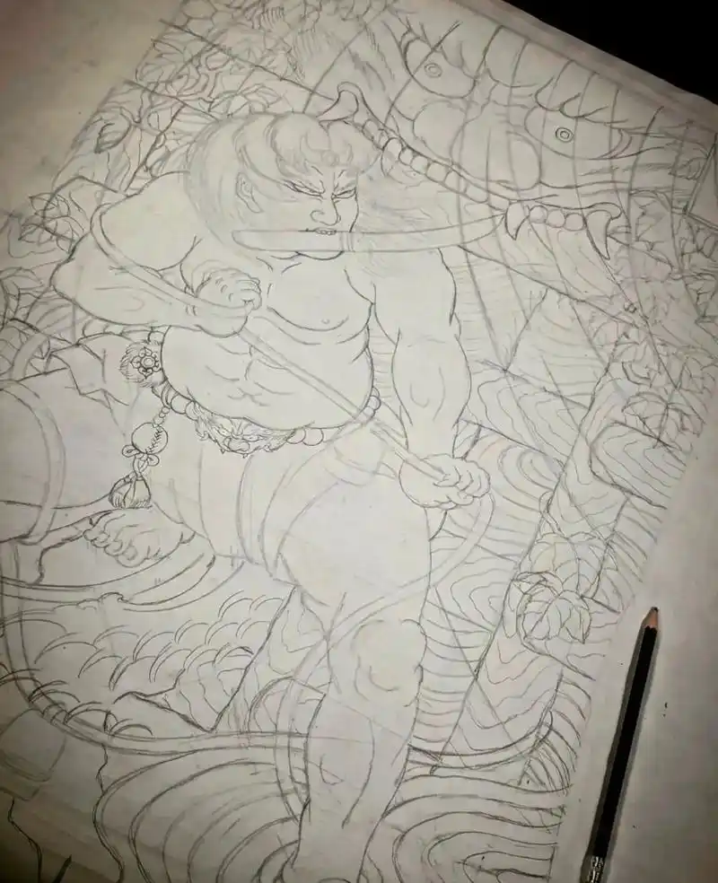 张顺是《水浒传》中的人物,一般纹身在身上刺绣符号主要寓意是表 - 抖