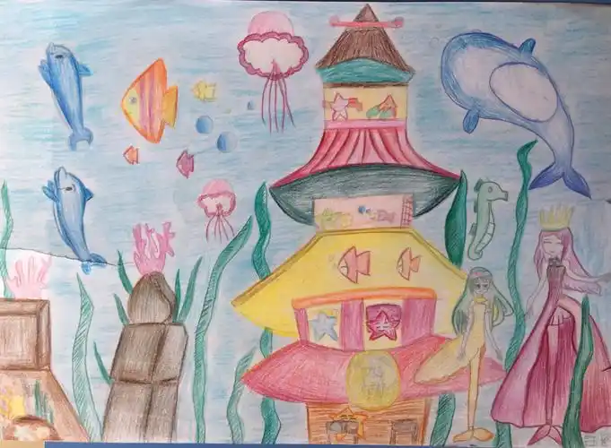 奇厘米文艺培训学校中三级2018年下期学员绘画硬笔书法展(10岁左右)