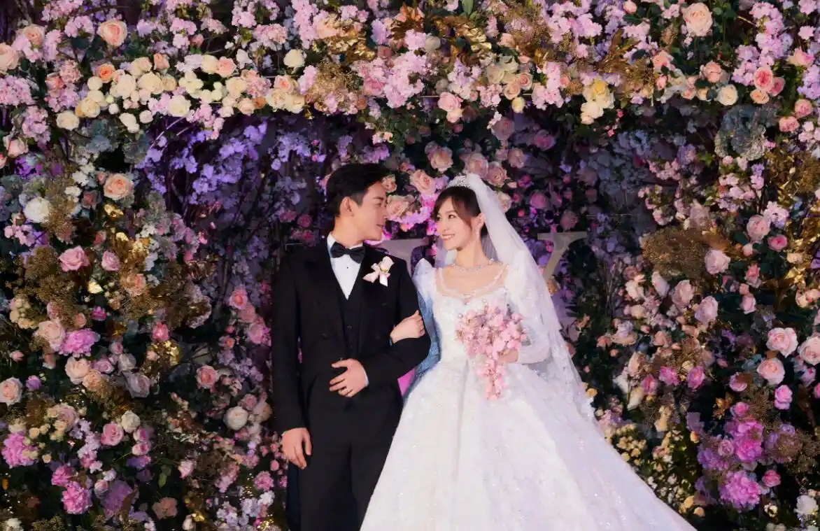 唐嫣罗晋童话般的婚礼~中西双礼超豪华伴郎伴娘团