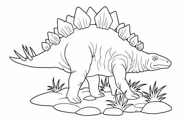 龙简笔画图片(教你常见9种恐龙画法) - 赤虎壹号