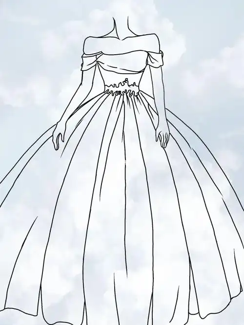 笔记灵感  #procreate绘画  #ipad绘画  #服装设计  #服装设计手