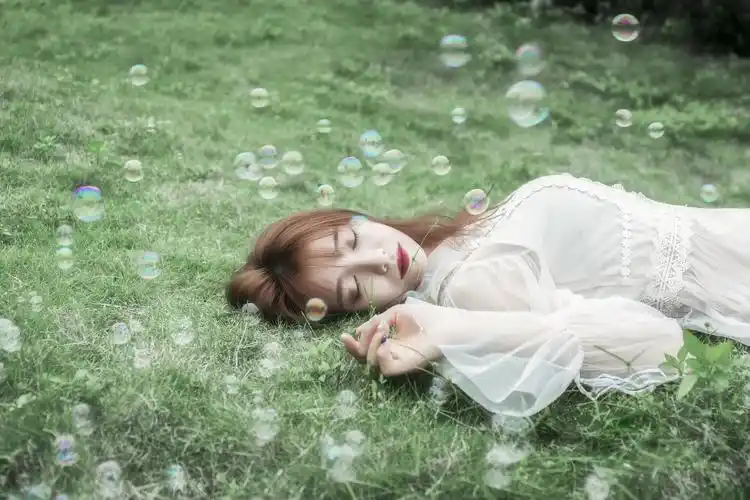 唯美清新姐妹人像