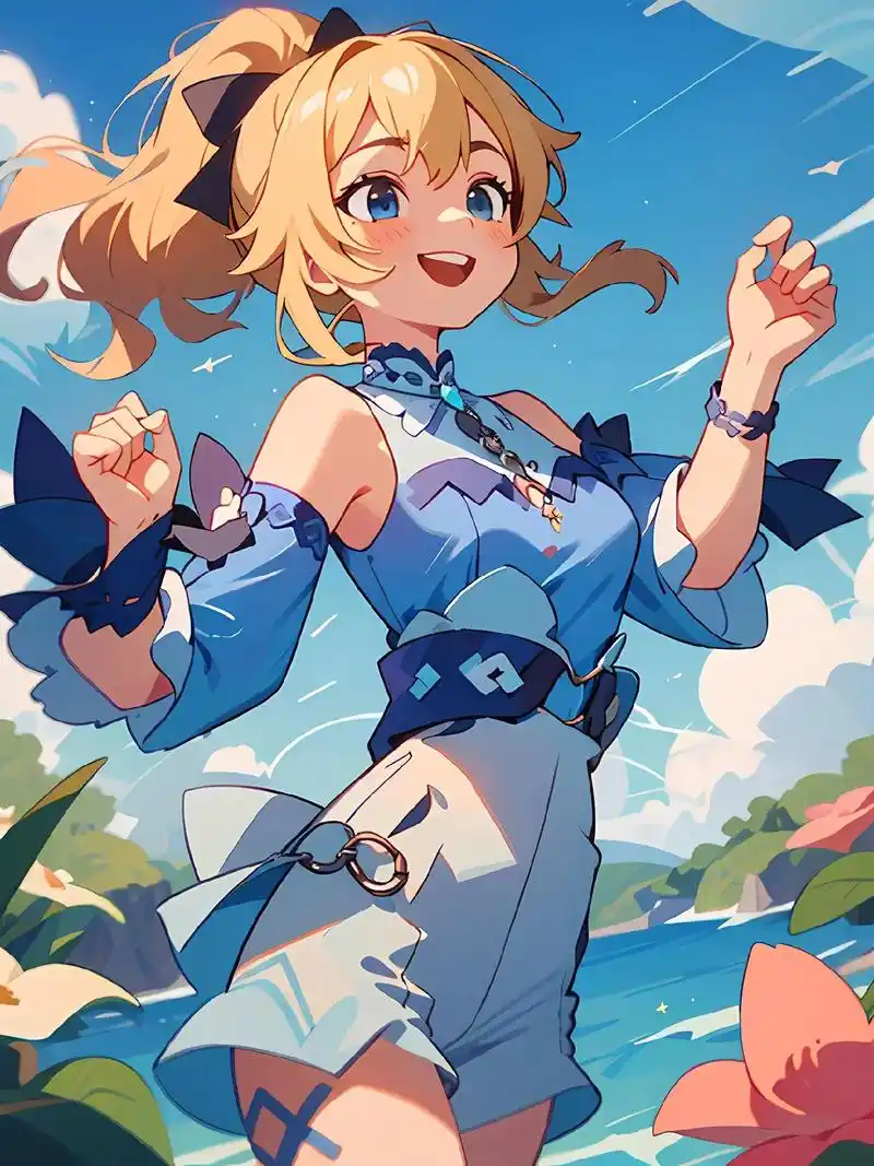 琴团长.#原神 #琴 #二次元 #反差 #插画 - 抖音