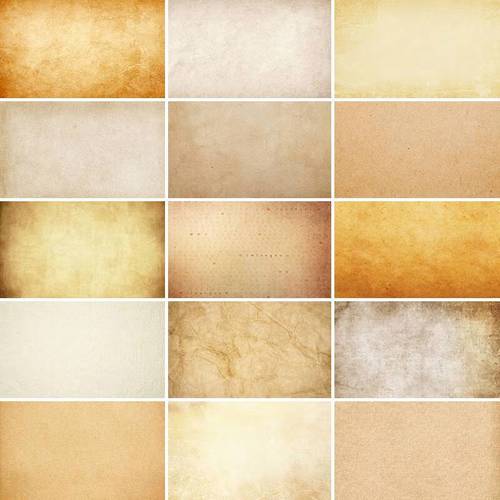 牛皮纸背景高清图片 复古怀旧羊皮纸 划痕磨砂肌理设计素材 标准