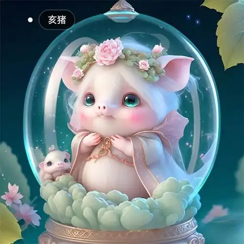 超萌可爱仙女版十二生肖头像图片