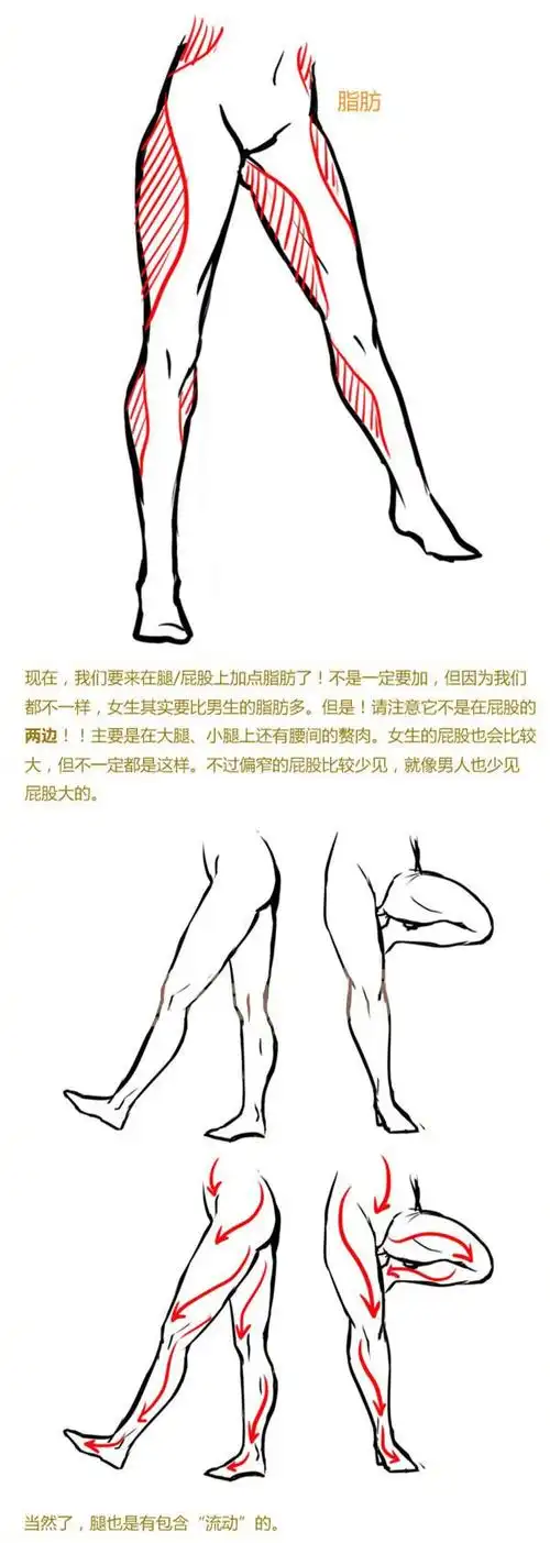 人物四肢怎么画