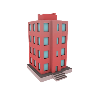 房屋立体大楼c4d