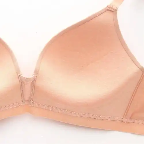 都市丽人内衣女无痕隐形一片式文胸薄款夏季三角小胸罩杯深v性感