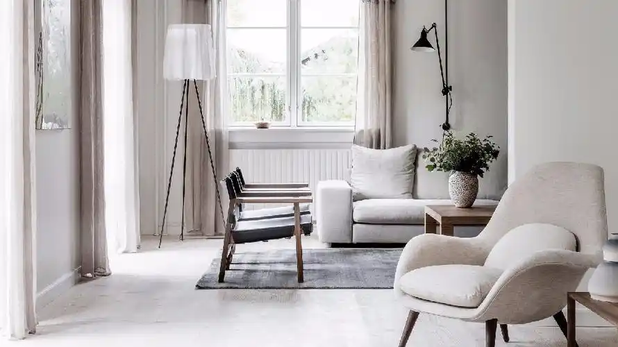 宁静家庭住宅北欧风三居北欧极简家装装修案例效果图