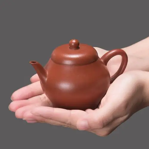 【30分钟速拍】 红月直流 实力匠人马小琴手工制朱泥宜兴紫砂壶