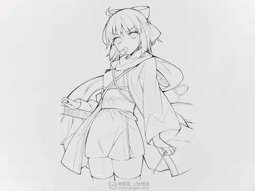 gf-16-060主线与辅线的练习 —人物线条的基础训练