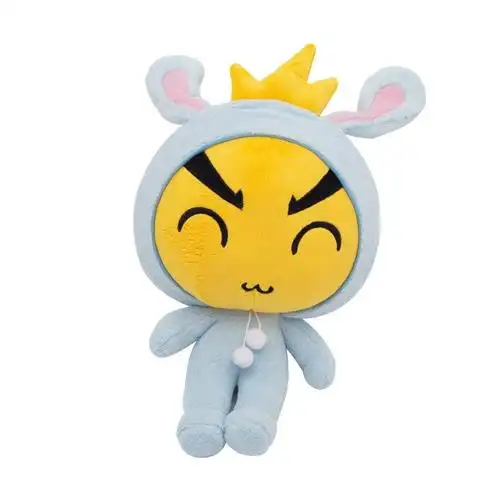 benko 缤果 百变俏兔情侣装 创意动漫公仔 17寸 毛绒玩具 情侣娃娃