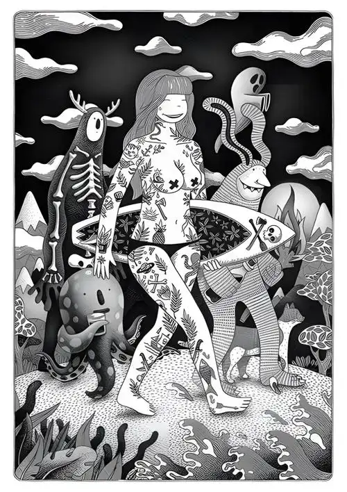 欧洲ijungle 插画奖获奖作品