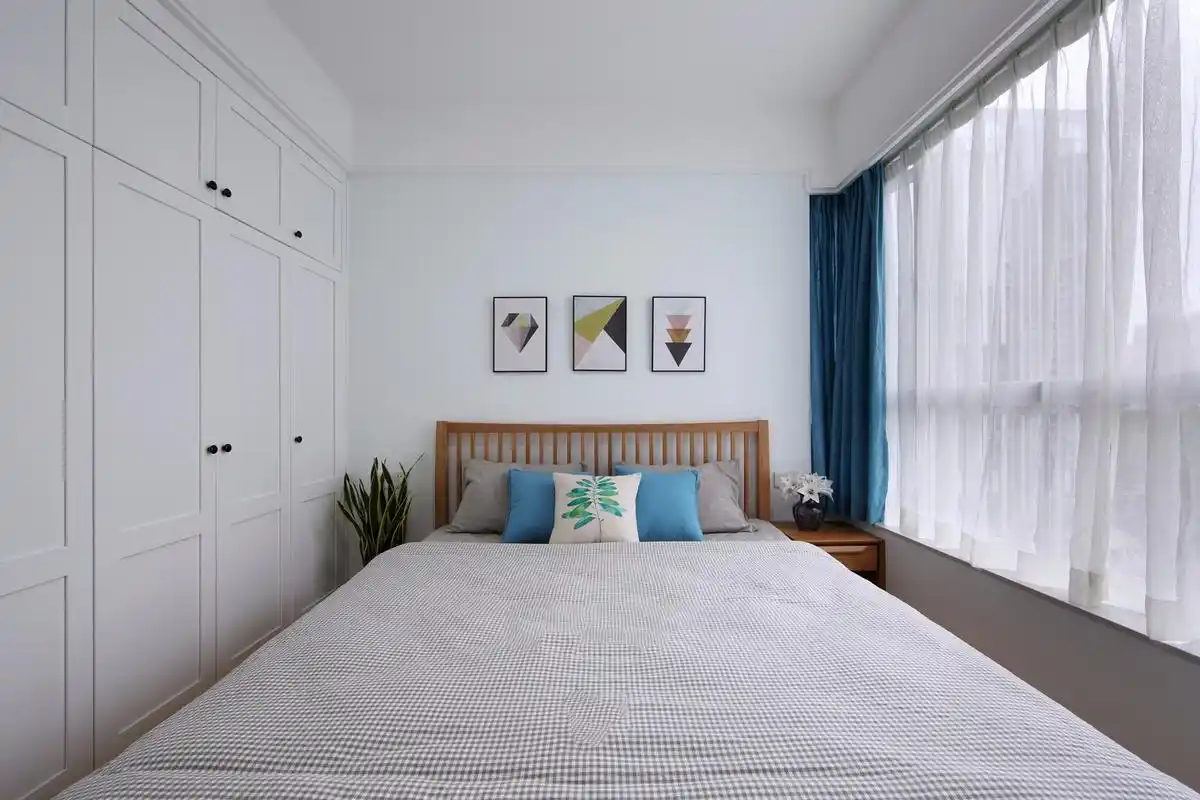 100平北欧风卧室装修效果图