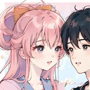 可爱并且超级甜蜜的卡通情侣头像