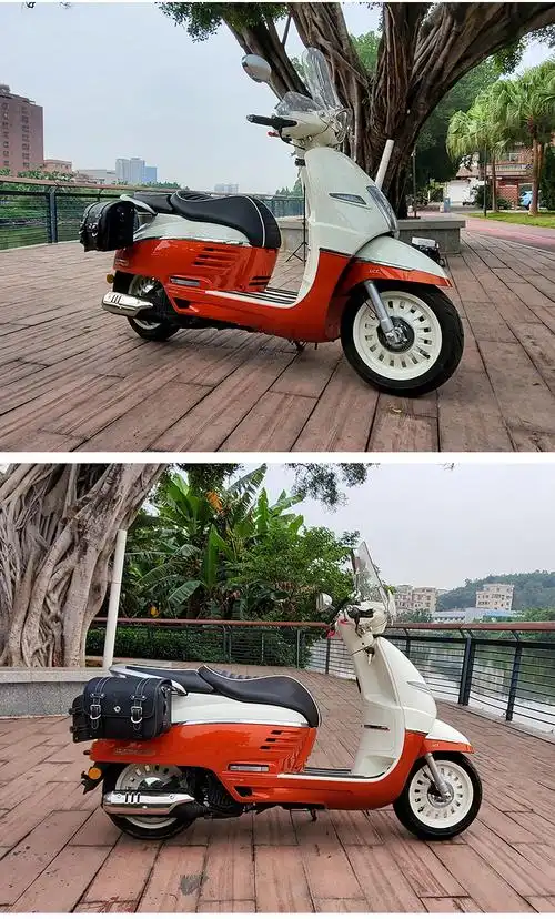 标致django姜戈150边包边箱侧边尾包摩旅改装休闲皮包专用 姜戈150-单