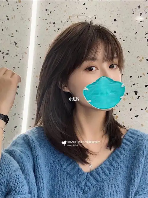 烫型不烫卷的锁骨发发型减龄显脸小