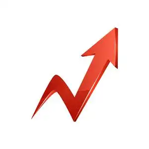 上升箭头矢量素材