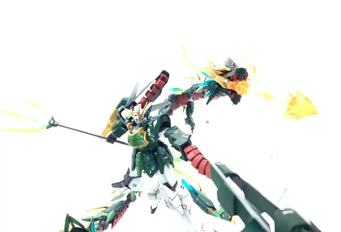 模型欣赏:机动战士高达w mg 1/100 双头龙高达,by 万年咸鱼的忧郁.