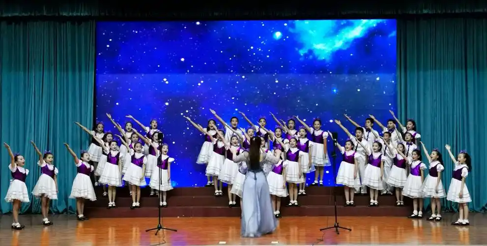 临淄区第二十一届中小学生"百灵"艺术节第七场小学组合唱比赛