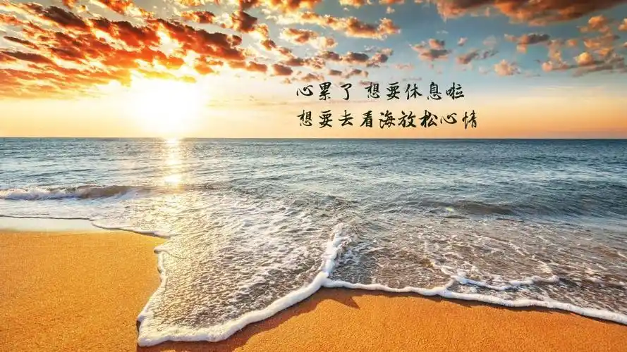 心累了的情感句子图片