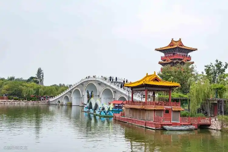 古都开封巨资打造1:1《清明上河图》,共600亩的5a景区