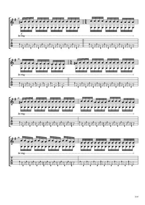 刘天礼《彝族舞曲》吉他谱g调