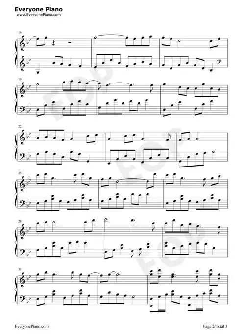 余昭源 叶里 初见钢琴简谱图片_苹果dj站 www.pgdjz.com