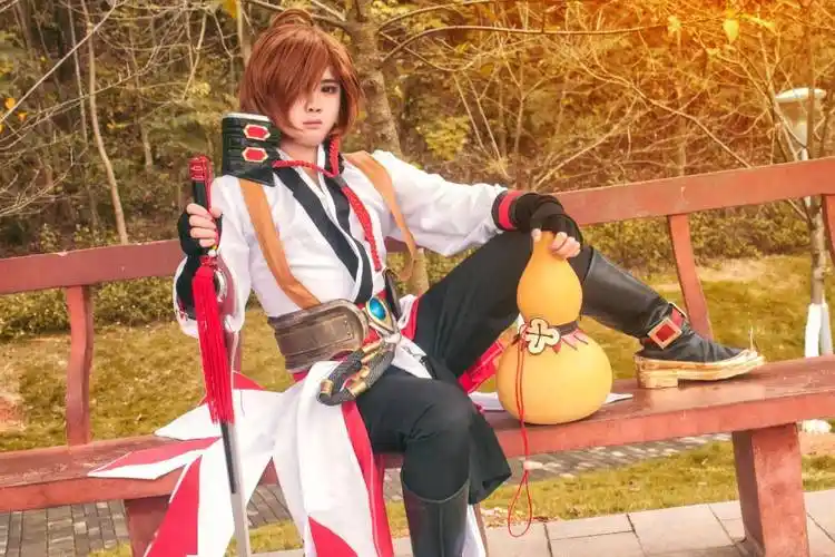 王者荣耀李白cosplay最帅打野