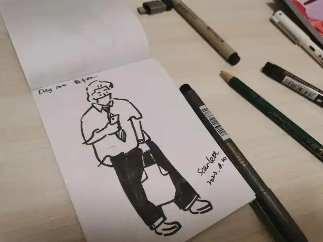 极简手绘放松也别失了方寸