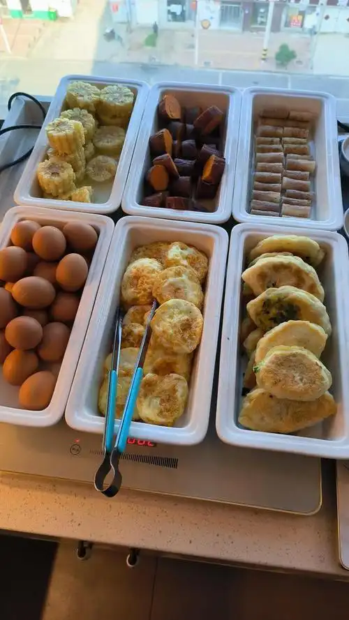 我在董家口汉庭酒店享受到诱人的早餐