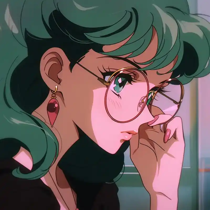 精选旧漫女头.#旧漫头像 #旧漫 #动漫女头 #蒸汽波 - 抖音