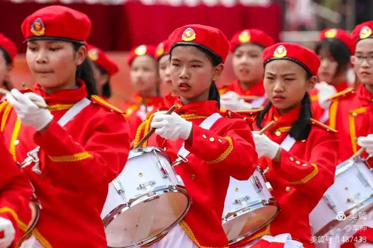 鼓号聚梦想,领巾心向党——2019年坪山区少先队鼓号队检阅