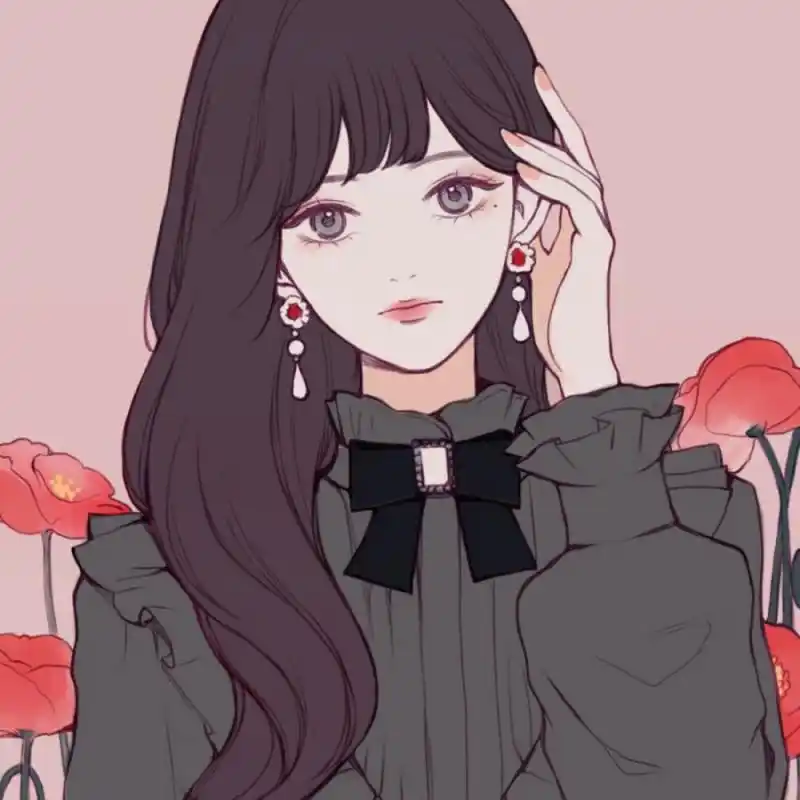 头像韩国插画师yooori