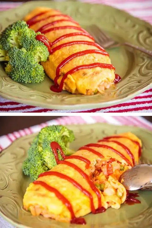 《虾仁蛋包饭》把普通炒饭做的华丽丽,让吃过的人一直想念