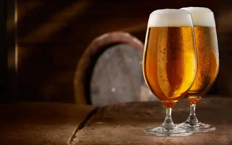液体啤酒图片