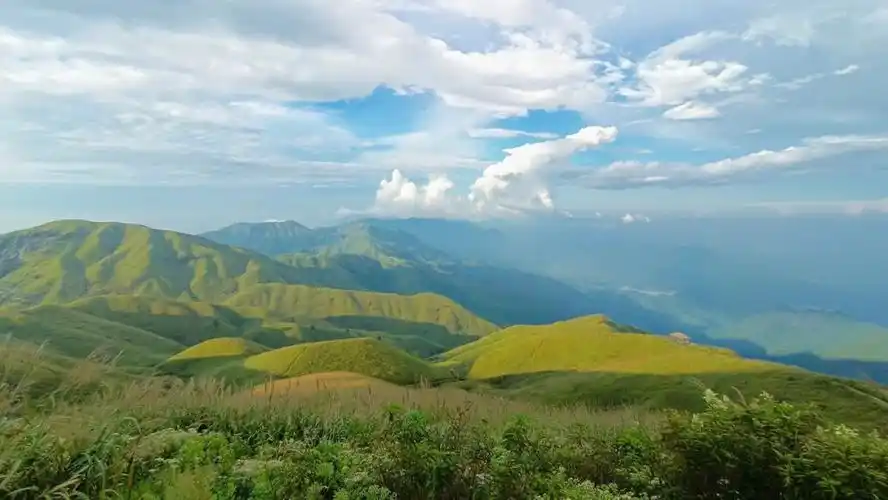 时光清浅总有人山高路远为你而来武功山