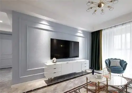 石膏线装修电视背景墙好不好