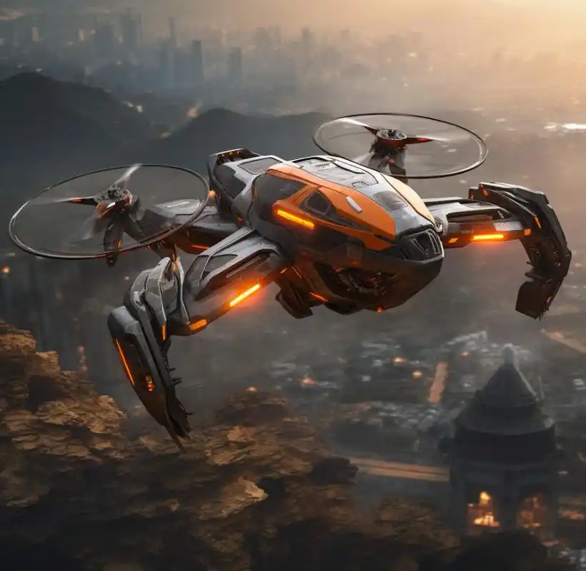 未来无人机概念机