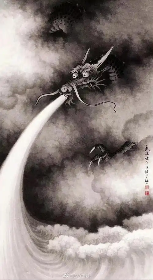 二月二龙抬头名家画龙欣赏龙抬头二月二又被称为春耕节