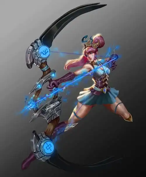 弓箭手立绘练习|插画|游戏原画|卌锅锅锅锅_原创作品-站酷zcool