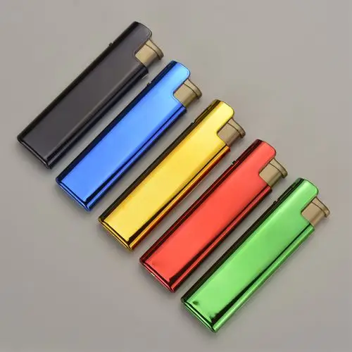 a9金属防风打火机家用防爆50支一盒包邮激光一次性打火机
