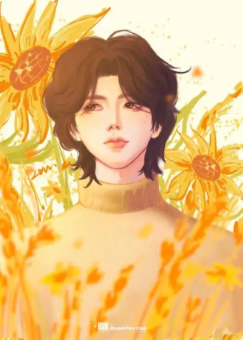 "  @蔡徐坤#蔡徐坤#  ride or die -蔡徐坤    手绘┊@维京小葵