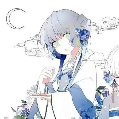 古风闺蜜头像春有百花秋有月夏有凉风冬有雪